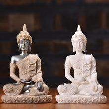Load image into Gallery viewer, Hand carved Miniature Sitting Buddha
